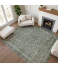 Addison Mayfield Teal AMF1762 - 8ft. Round Rug