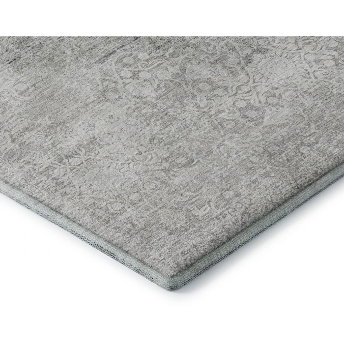 Addison Mayfield Gray AMF1763 - 8ft. Round Rug
