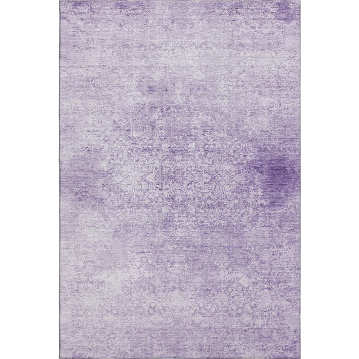 Addison Mayfield Purple AMF1763 - 8ft. Round Rug