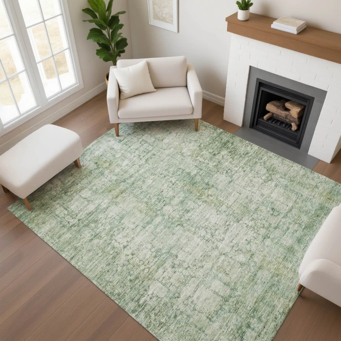 Addison Mayfield Green AMF1764 8ft. x 10ft. Rect. Rug