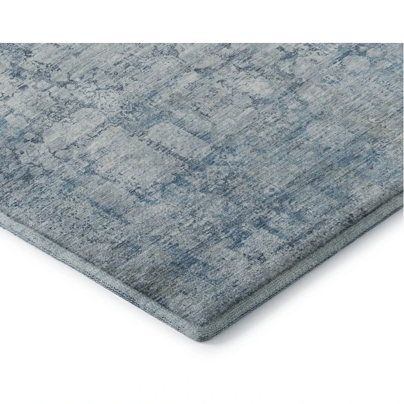 Addison Mayfield Blue AMF1764 - 8ft. Round Rug
