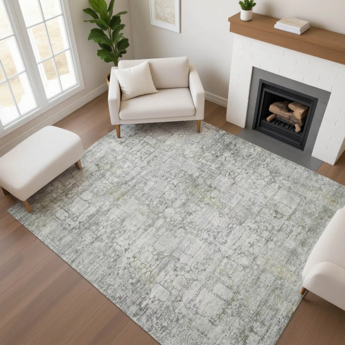 Addison Mayfield Gray AMF1764 8ft. x 10ft. Rect. Rug