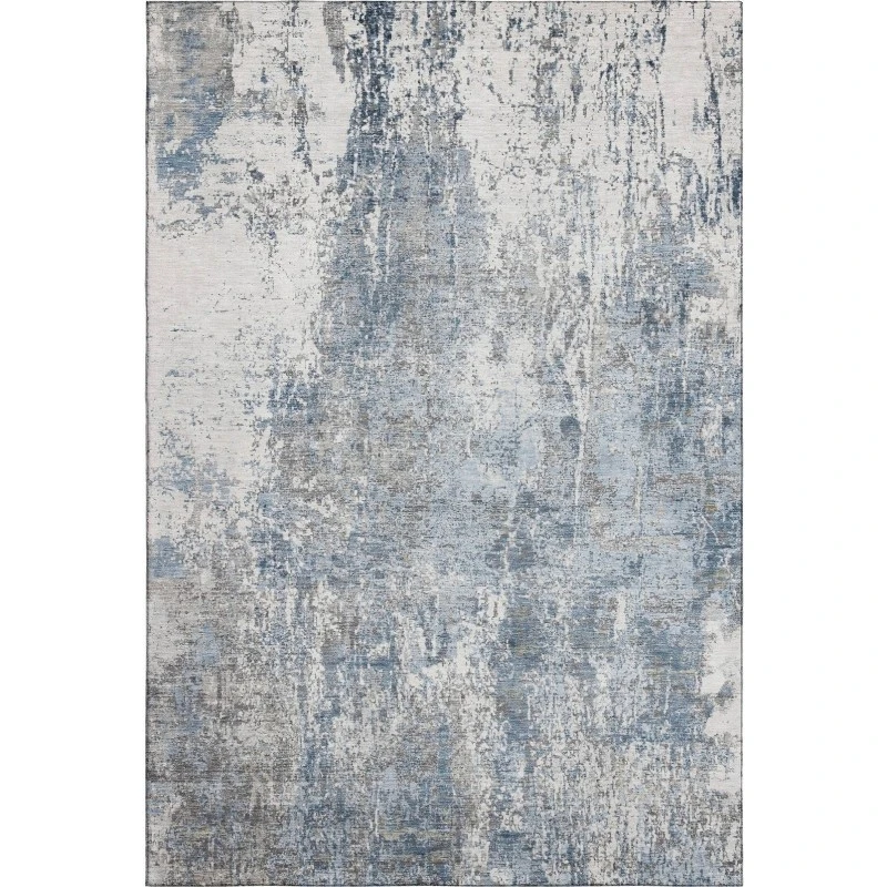 Addison Mayfield Blue AMF1765 - 8ft. Round Rug