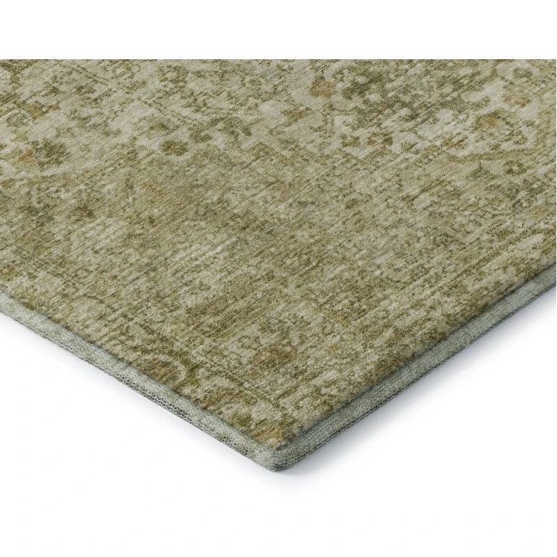 Addison Mayfield Brown AMF1767 - 8ft. Round Rug