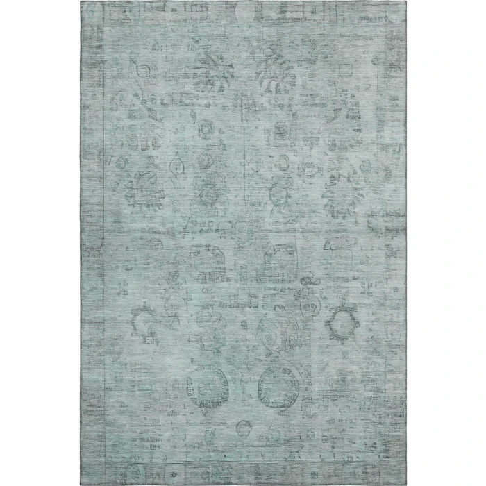 Addison Mayfield Teal AMF1769 2ft. 3in. x 7ft. 6in. Rect. Rug