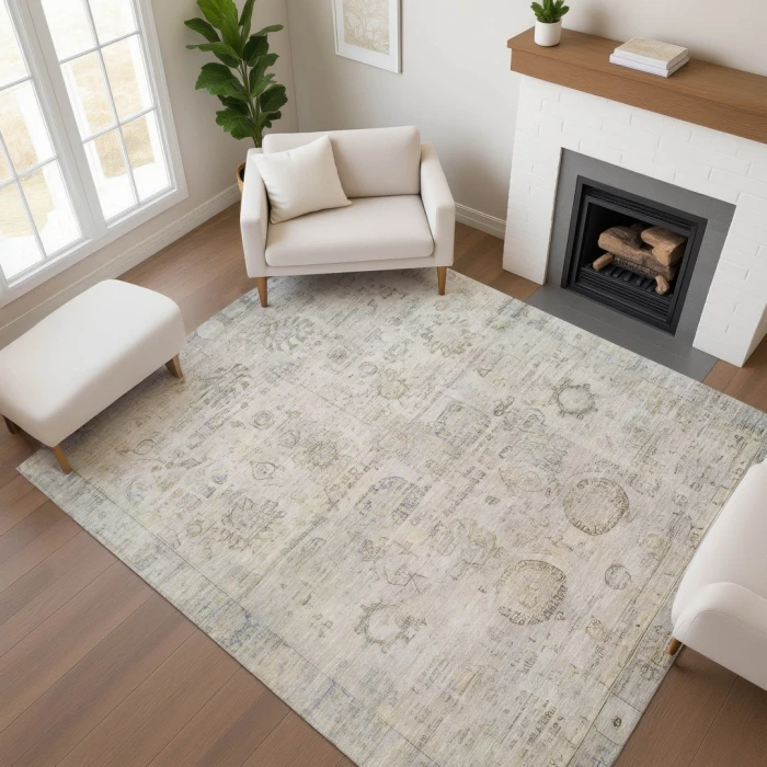 Addison Mayfield Ivory AMF1769 2ft. 3in. x 7ft. 6in. Rect. Rug