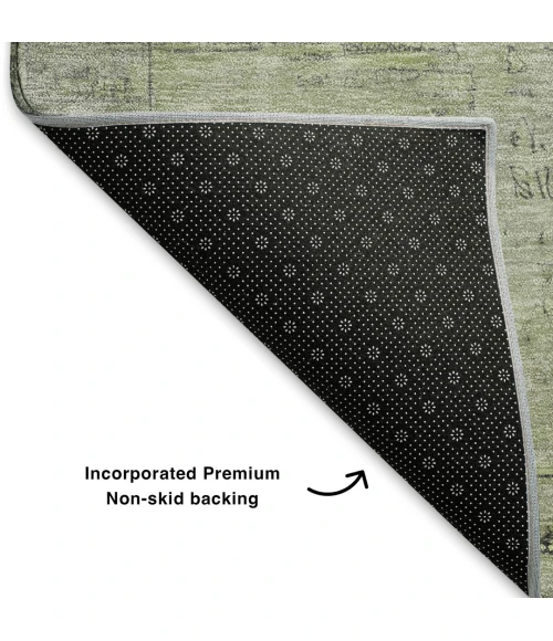 Addison Mayfield Green AMF1769 5ft. x 7ft. 6in. Rect. Rug