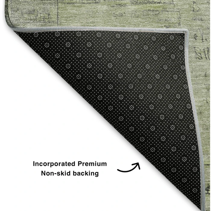 Addison Mayfield Green AMF1769 5ft. x 7ft. 6in. Rect. Rug