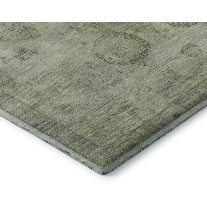 Addison Mayfield Green AMF1769 5ft. x 7ft. 6in. Rect. Rug