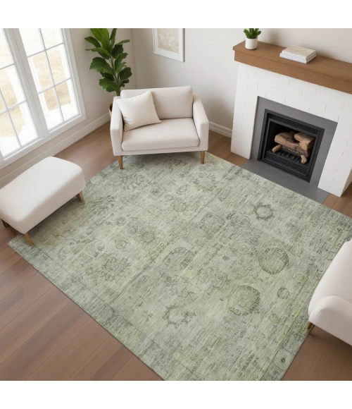 Addison Mayfield Green AMF1769 5ft. x 7ft. 6in. Rect. Rug