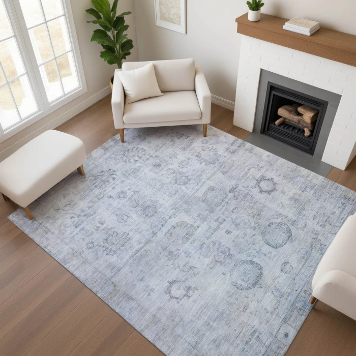 Addison Mayfield Blue AMF1769 5ft. x 7ft. 6in. Rect. Rug
