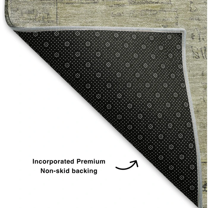 Addison Mayfield Brown AMF1769 - 8ft. Round Rug