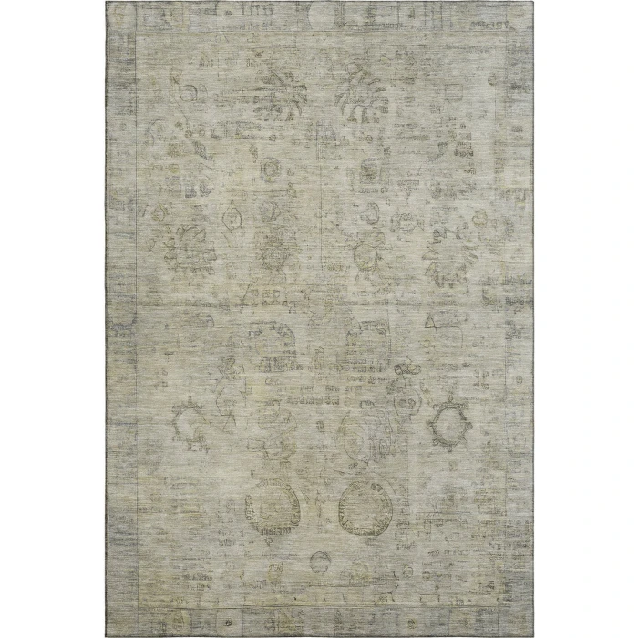 Addison Mayfield Brown AMF1769 - 8ft. Round Rug