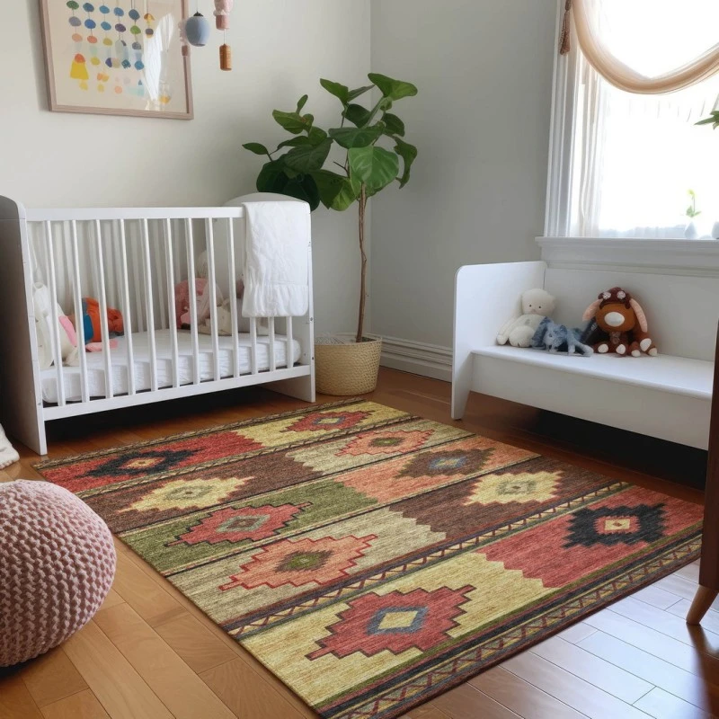 Addison Mayfield Brown AMF176 5ft. x 7ft. 6in. Rect. Rug
