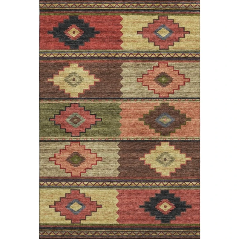 Addison Mayfield Brown AMF176 5ft. x 7ft. 6in. Rect. Rug