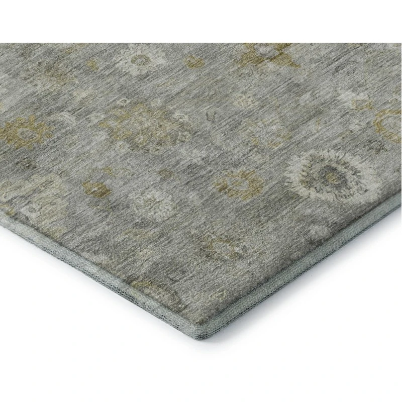 Addison Mayfield Gray AMF1770 - 8ft. Round Rug