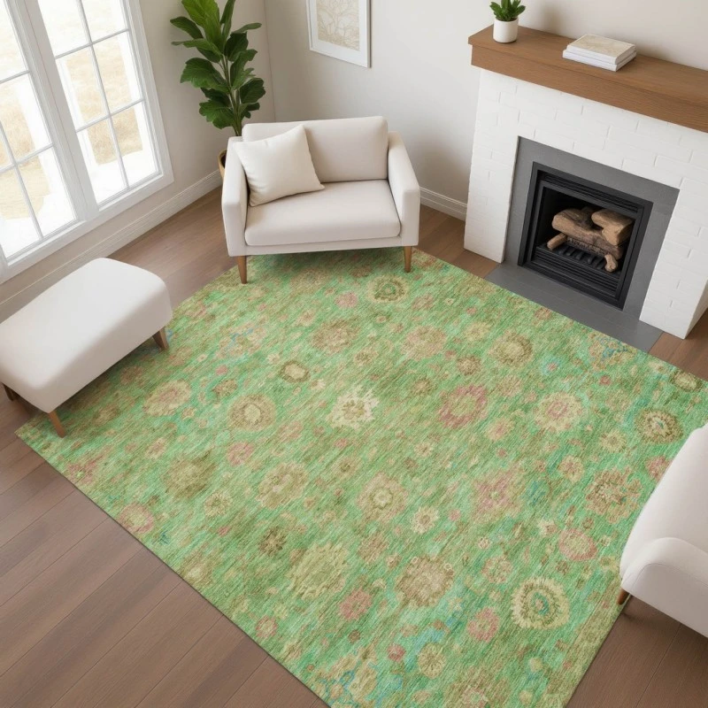 Addison Mayfield Green AMF1770 2ft. 3in. x 7ft. 6in. Rect. Rug