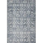 Addison Mayfield Blue AMF1771 - 8ft. Round Rug