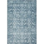 Addison Mayfield Blue AMF1771 - 8ft. Round Rug