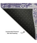 Addison Mayfield Purple AMF1771 - 8ft. Round Rug