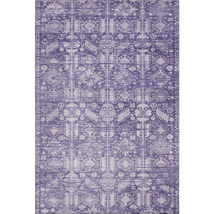 Addison Mayfield Purple AMF1771 - 8ft. Round Rug