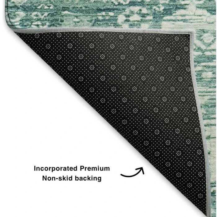 Addison Mayfield Teal AMF1771 2ft. 3in. x 7ft. 6in. Rect. Rug