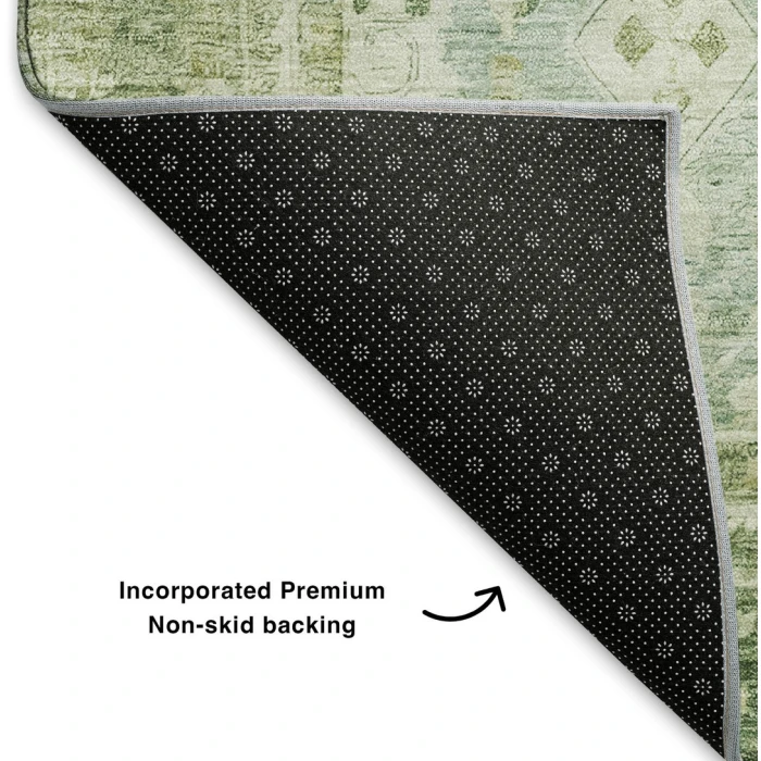 Addison Mayfield Green AMF1772 2ft. 3in. x 7ft. 6in. Rect. Rug