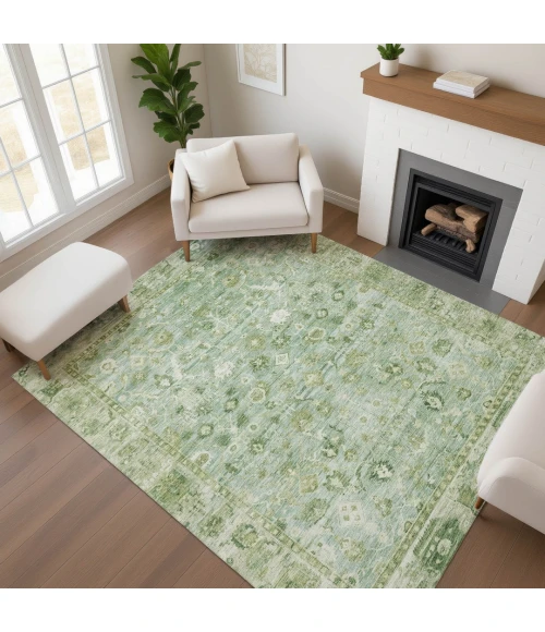 Addison Mayfield Green AMF1772 5ft. x 7ft. 6in. Rect. Rug