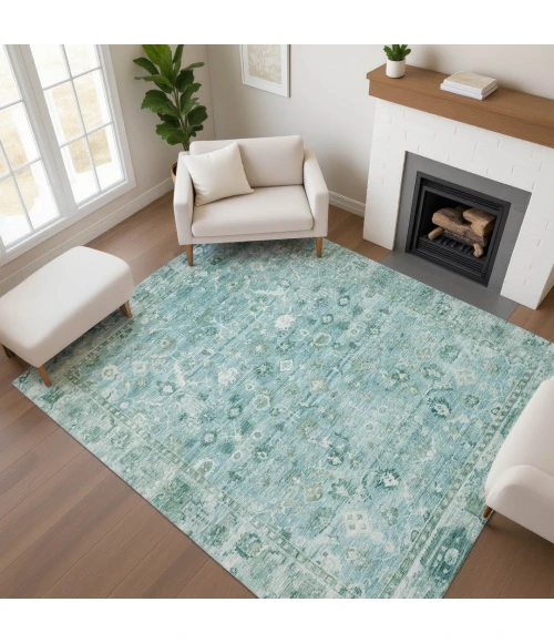 Addison Mayfield Blue AMF1772 5ft. x 7ft. 6in. Rect. Rug