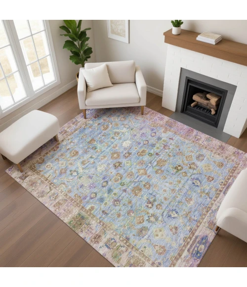 Addison Mayfield Blue AMF1772 5ft. x 7ft. 6in. Rect. Rug