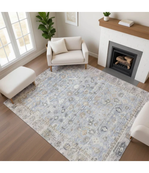 Addison Mayfield Blue AMF1772 5ft. x 7ft. 6in. Rect. Rug