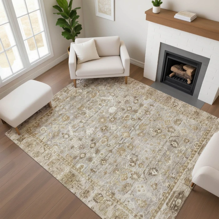 Addison Mayfield Brown AMF1772 2ft. 3in. x 7ft. 6in. Rect. Rug