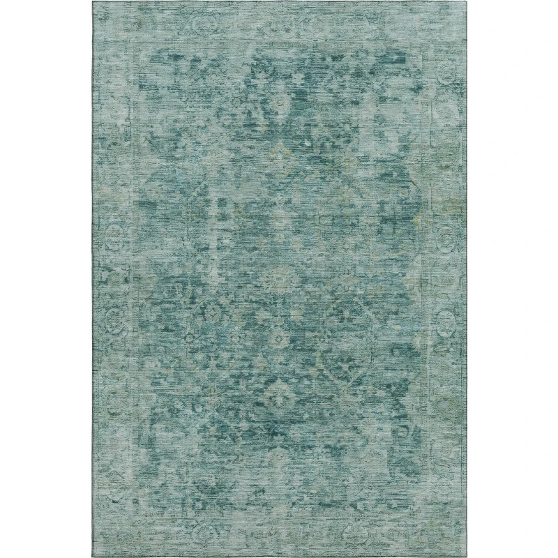 Addison Mayfield Teal AMF1773 2ft. 3in. x 7ft. 6in. Rect. Rug