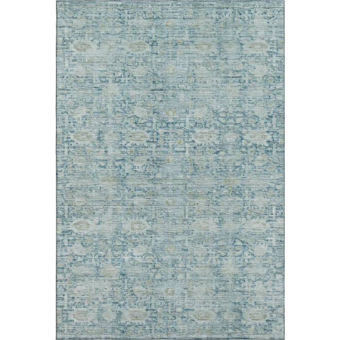 Addison Mayfield Blue AMF1774 - 8ft. Round Rug