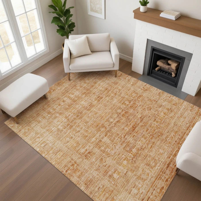 Addison Mayfield Orange AMF1775 5ft. x 7ft. 6in. Rect. Rug