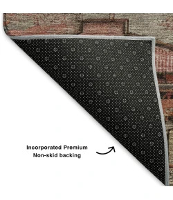 Addison Mayfield Orange AMF1776 8ft. x 10ft. Rect. Rug