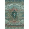 Addison Mayfield Teal AMF1776 - 8ft. Round Rug