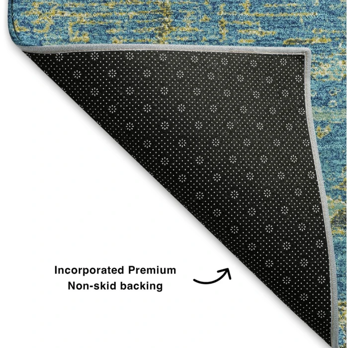 Addison Mayfield Blue AMF1777 8ft. x 10ft. Rect. Rug