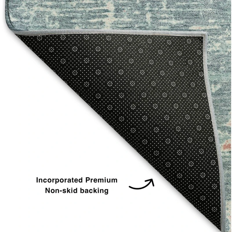 Addison Mayfield Teal AMF1778 - 8ft. Round Rug