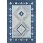 Addison Mayfield Blue AMF177 5ft. x 7ft. 6in. Rect. Rug