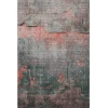 Addison Mayfield Orange AMF1780 - 8ft. Round Rug