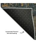 Addison Mayfield Gray AMF1780 - 8ft. Round Rug
