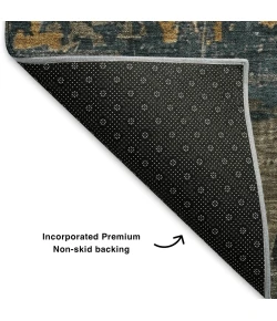 Addison Mayfield Gray AMF1780 - 8ft. Round Rug