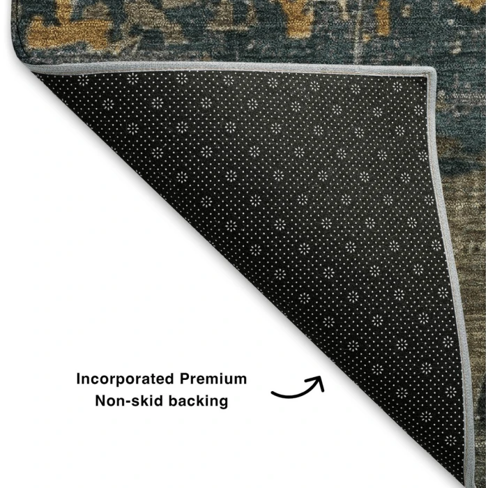 Addison Mayfield Gray AMF1780 - 8ft. Round Rug