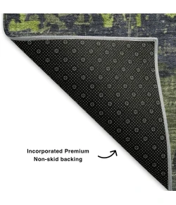 Addison Mayfield Green AMF1780 5ft. x 7ft. 6in. Rect. Rug
