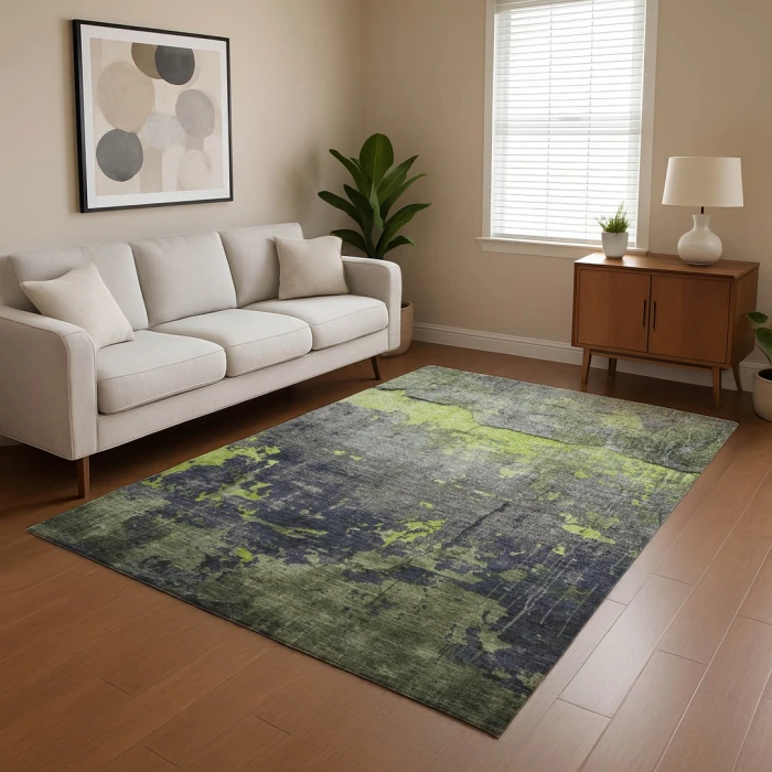 Addison Mayfield Green AMF1780 5ft. x 7ft. 6in. Rect. Rug