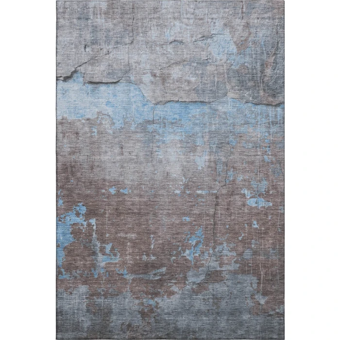 Addison Mayfield Blue AMF1780 - 8ft. Round Rug