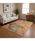Addison Mayfield Orange AMF1781 5ft. x 7ft. 6in. Rect. Rug
