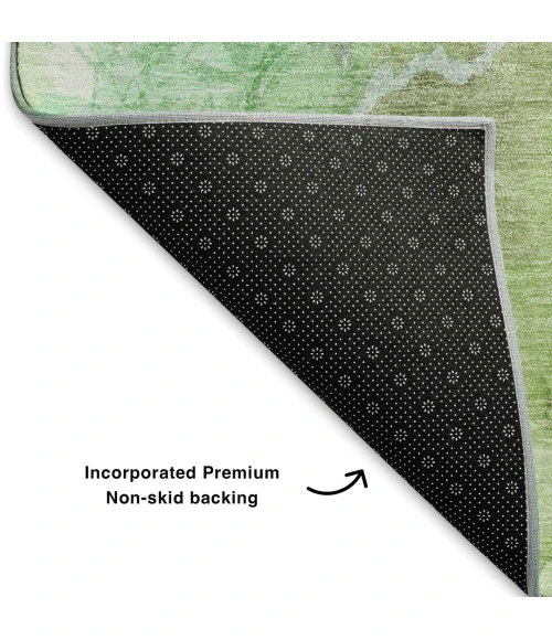 Addison Mayfield Green AMF1785 5ft. x 7ft. 6in. Rect. Rug