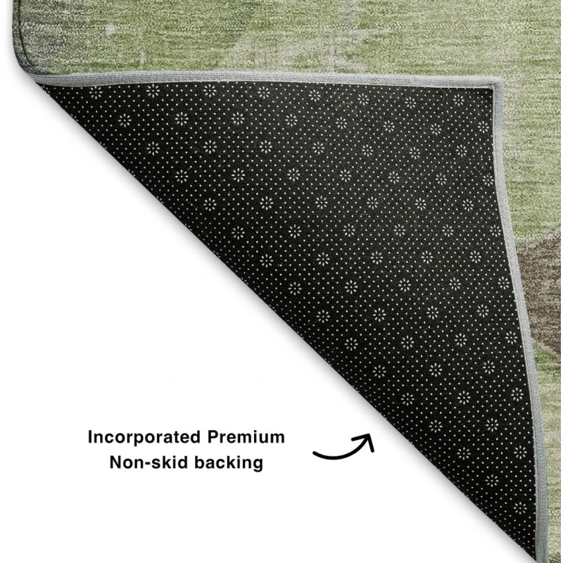 Addison Mayfield Green AMF1786 - 8ft. Round Rug
